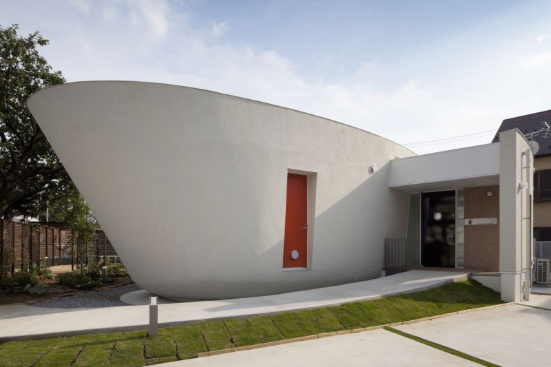 Дом в виде корабля: удивительный проект от японских архитекторов