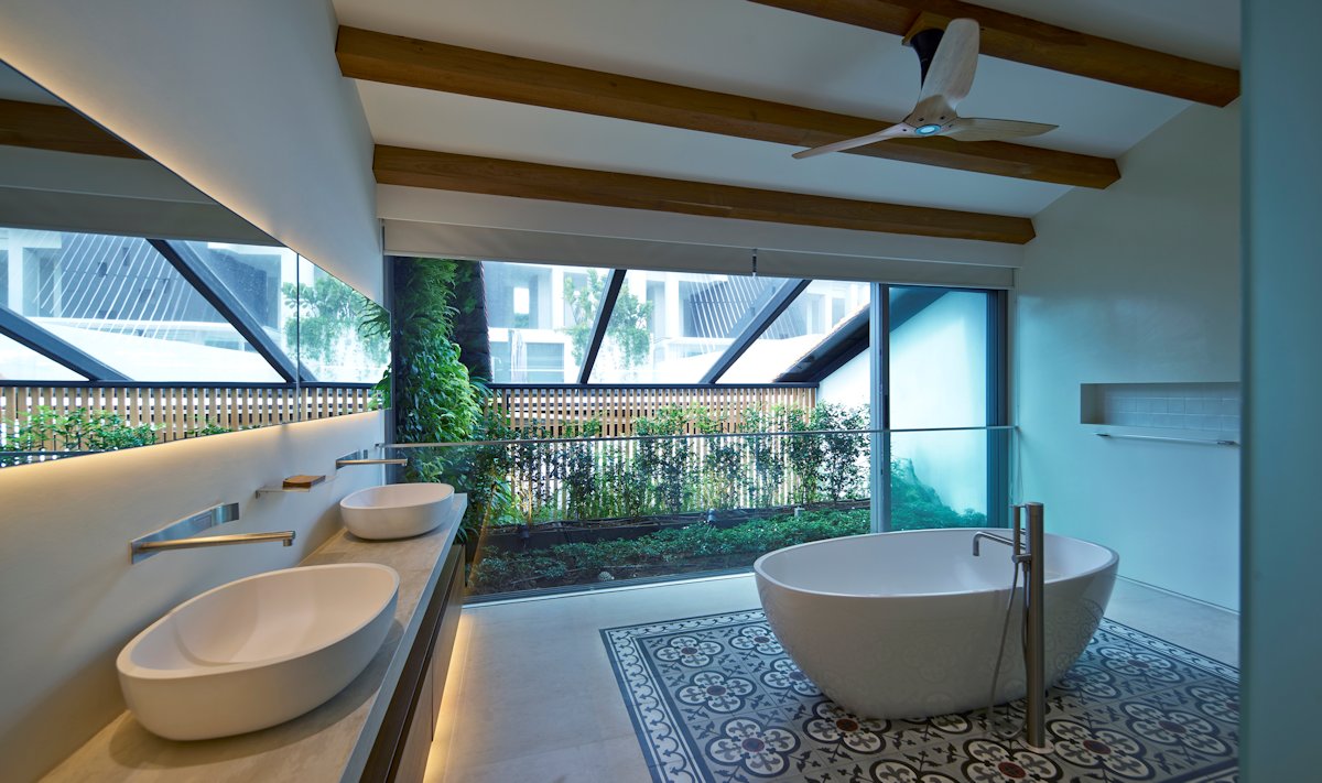 Современный дизайн интерьера ванной
