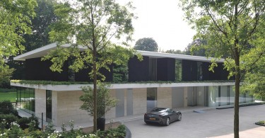 Проект лесного дома Villa L в Нидерландах