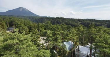 Проект лесного дома в Японии