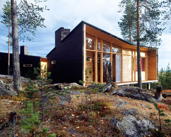 Креативная и современная Villa Valtanen в далекой холодной Лапландии