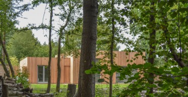 Проект лесного дома Larch House от студии Architecturall