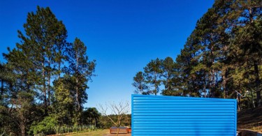 Проект загородной резиденции от Andrade Morettin Arquitetos Associados