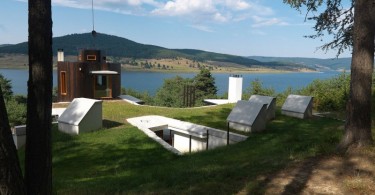 Проект рыбацкого домика Fishing Lodge от Simon Gill Architects