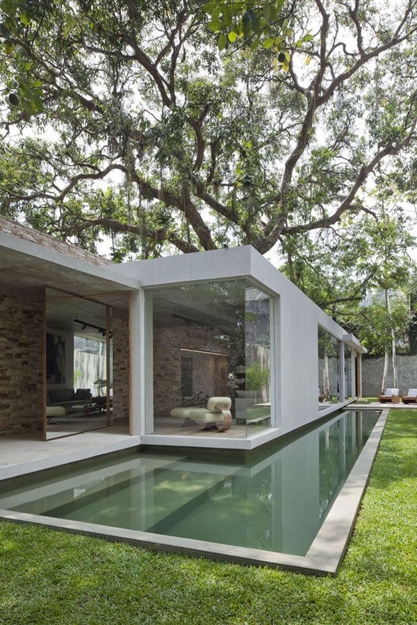 Дизайн роскошного дома мечты в минималистичном стиле