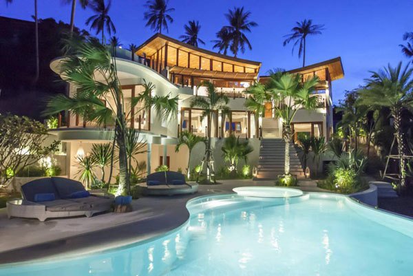 Дизайн роскошного дома мечты с бассейном