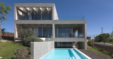 Современный C+P House с бассейном, Португалия