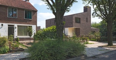 Дизайн кирпичного дома от Zecc Architecten