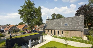 Проект трансформации церкви Leijh, Kappelhof, Seckel, van den Dobbelsteen