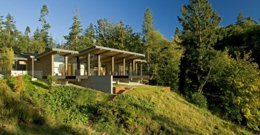 Проект дома Whidbey Island Cabin от студиии CHESMORE|BUCK Architecture