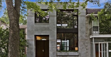 Проект экодома Sustainable Montreal House