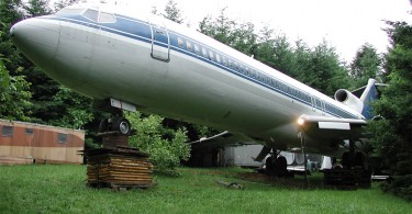 Дом из корпуса Boeing 747