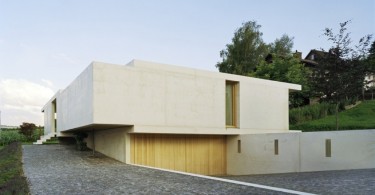 Проект резиденции в горах от Rossetti + Wyss Architekten