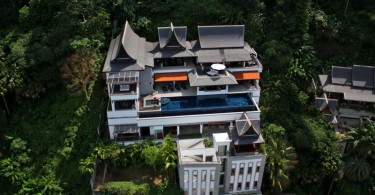 Проект многоуровневой виллы Villa Yang Som