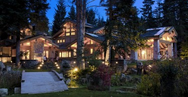 Проект лесного дома в Канаде