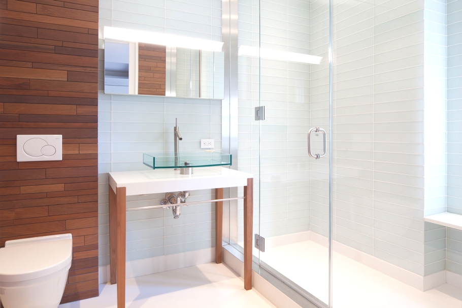 Стильный дизайн интерьера ванной комнаты