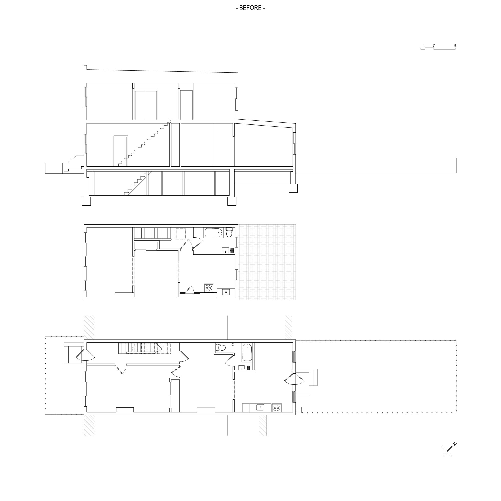 План схема Brooklyn Row House