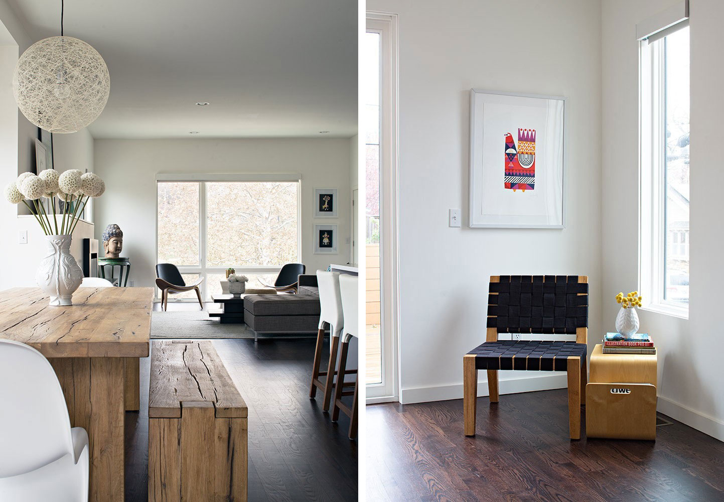Дизайнерская мебель в интерьере Carpenter Residence