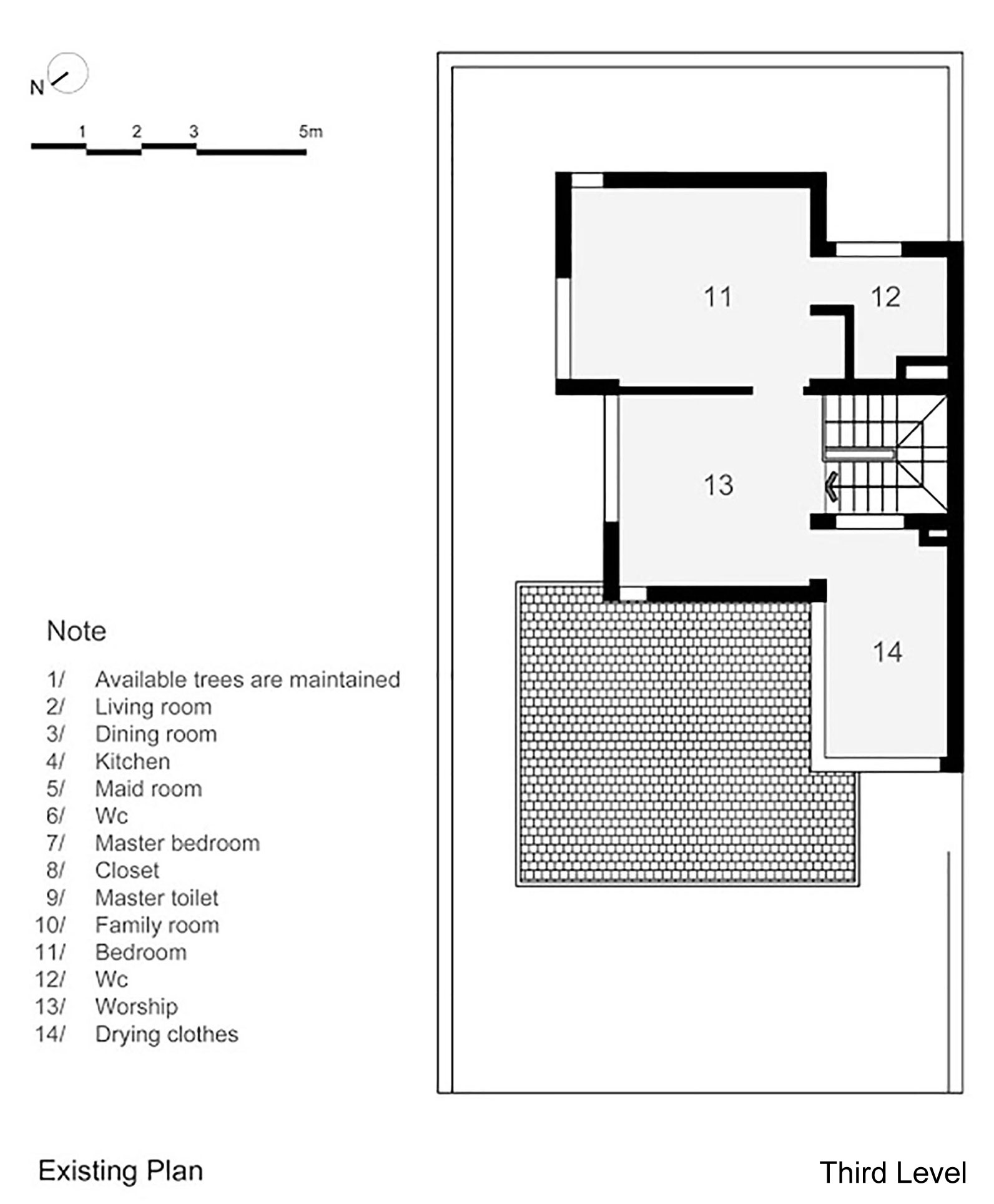 План схема городского дома EPV
