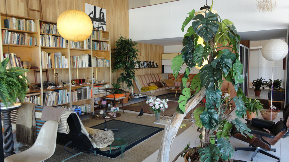 Дизайн интерьера гостиной Eames House