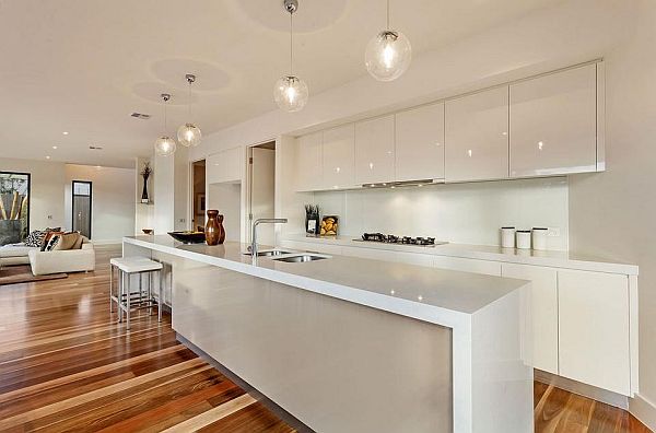 Дизайн интерьера кухонной зоны особняка в Австралии