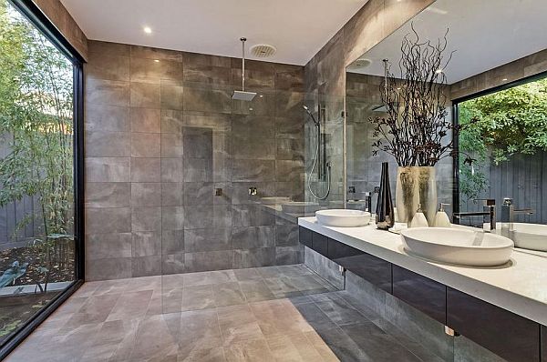 Дизайн интерьера ванной комнаты особняка в Австралии