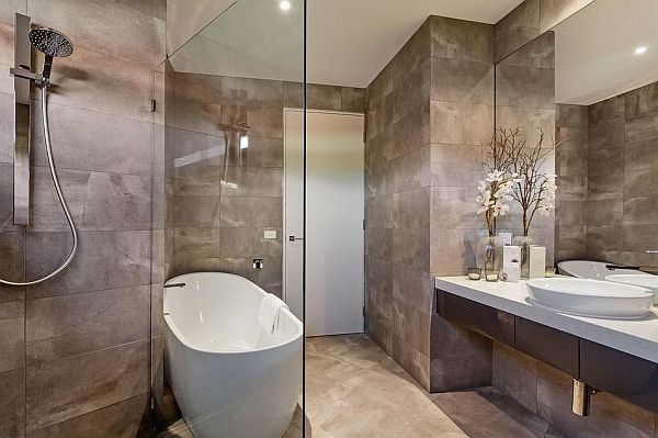 Дизайн интерьера ванной комнаты особняка в Австралии