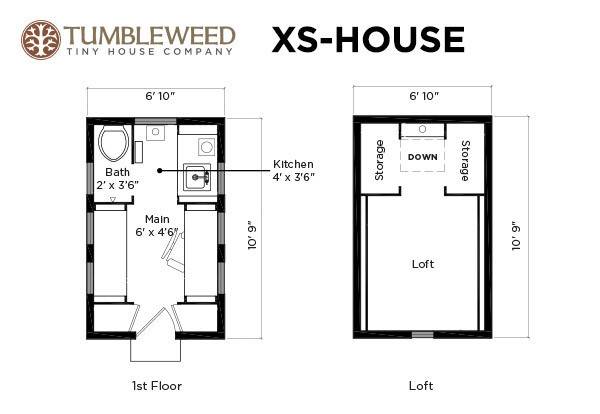 План схема дома XS-House