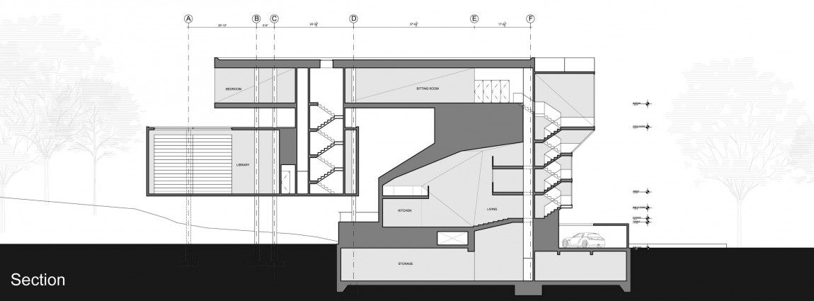 План схема особняка Aviator’s Villa