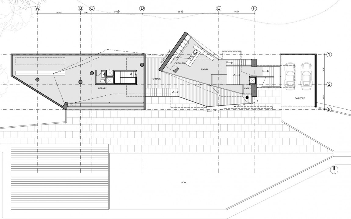 План схема особняка Aviator’s Villa