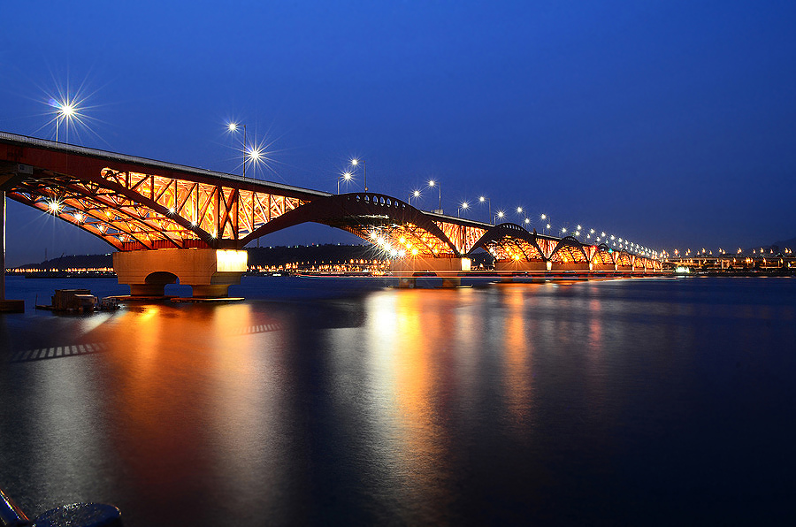 Светодизайн моста