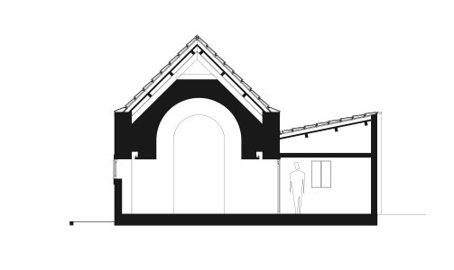 План фасада церкви