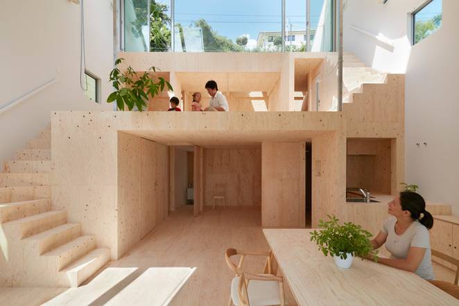 Деревянная отделка - дизайн современного дома