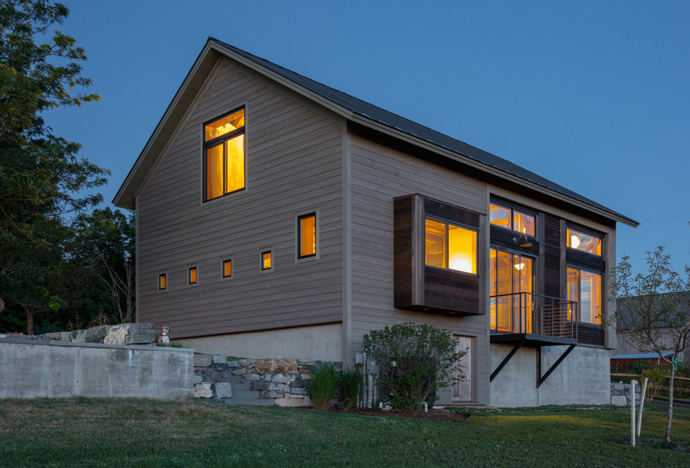 Дизайн гостевого дома в штате Вермонт, США: система освещения