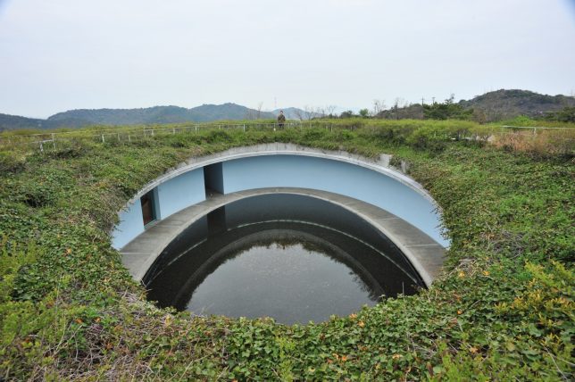 Дизайн искусственных водоёмов: музей современного искусства на Наосиме