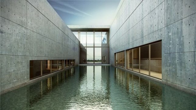 Дизайн искусственных водоёмов: бассейн в центре искусств