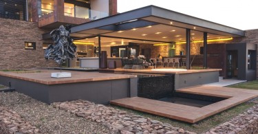 дом на скале Luxury House Boz от Nico van der Meulen Architects