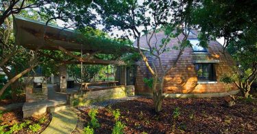 Экологичный дом из термообработанной древесины