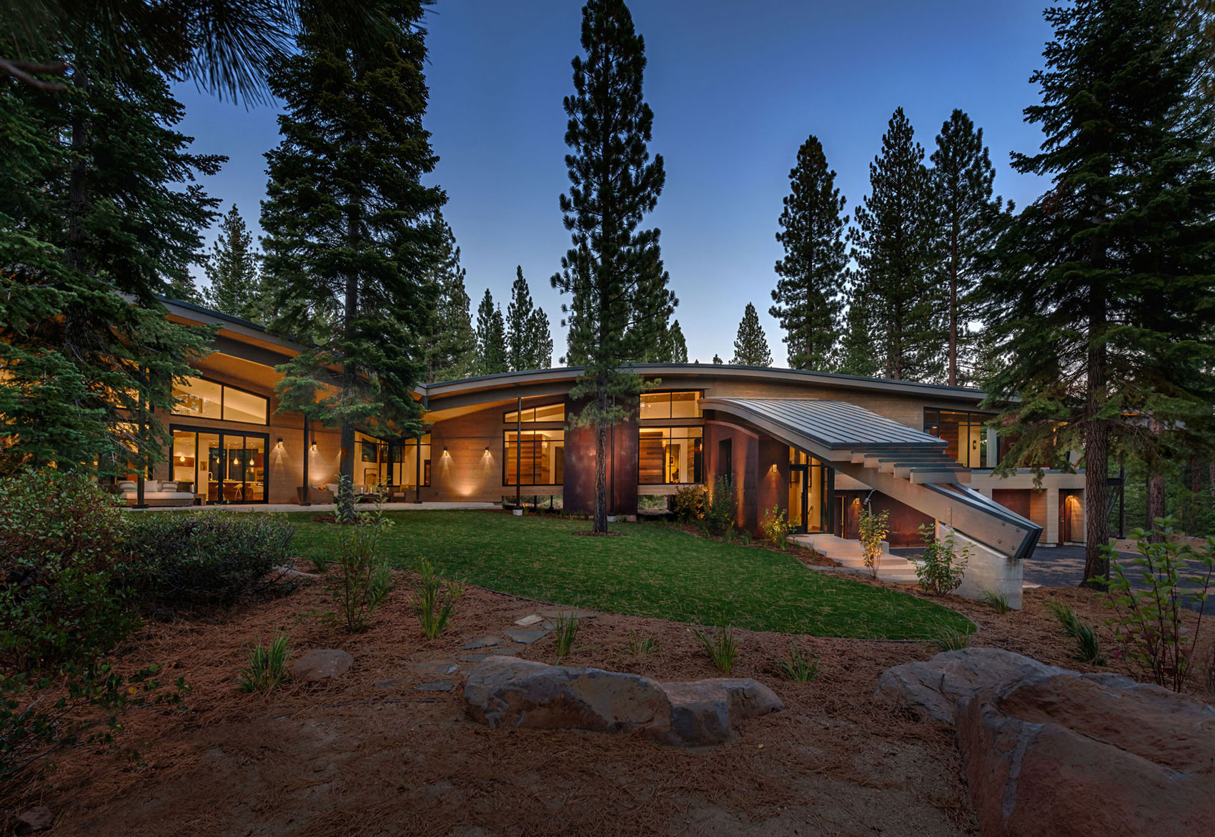 Лесной дом в Калифорнии