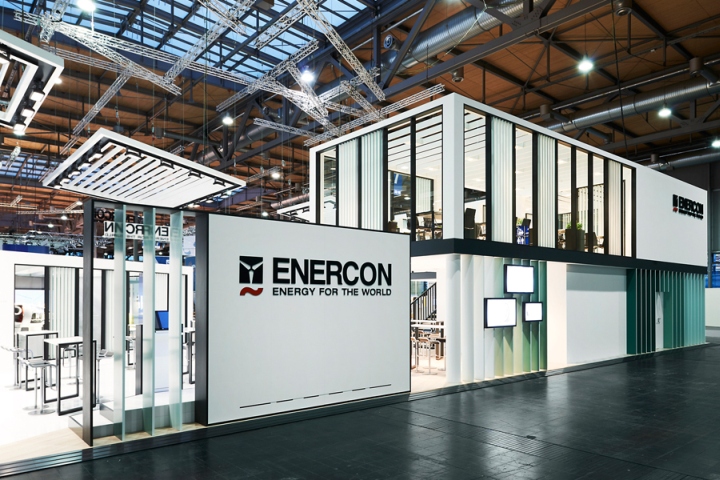 Оформление выставки продукции Enercon фото 1