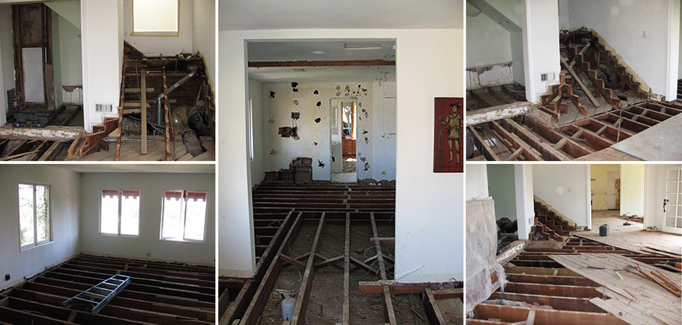 Капитальный ремонт, отделка старого деревянного дома в Псковской области
