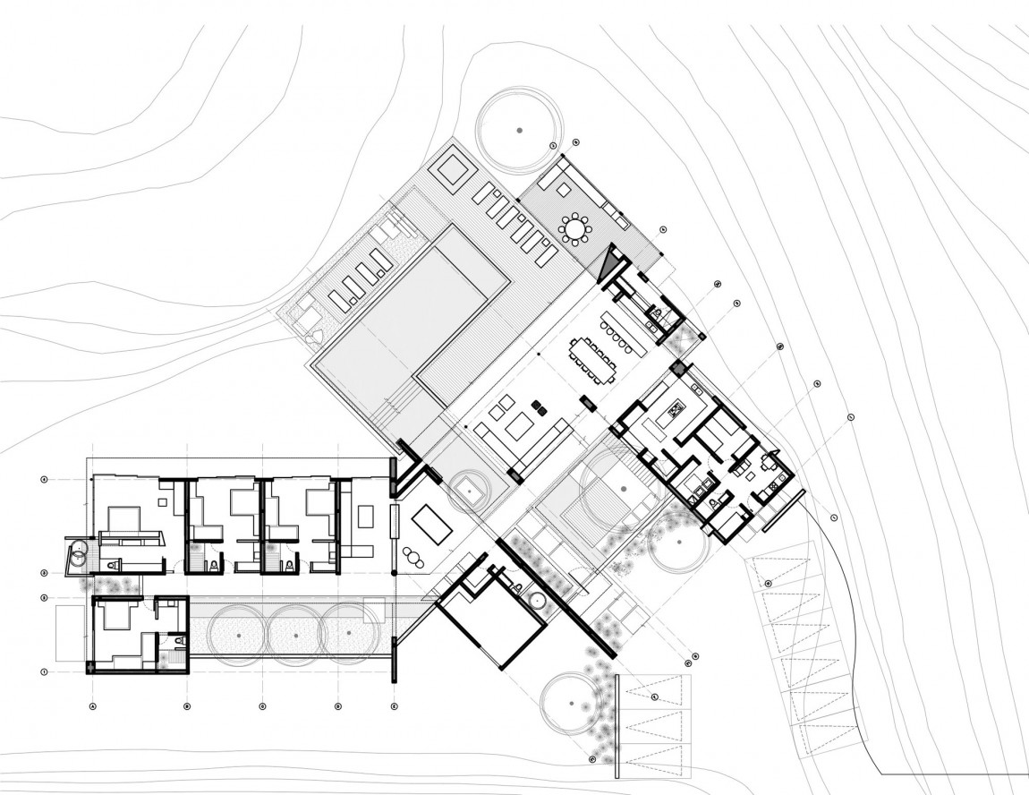 План схема дома House 3