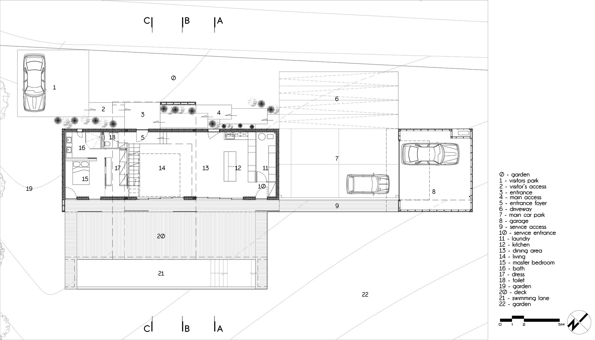 План схема дома Maison l’Estelle