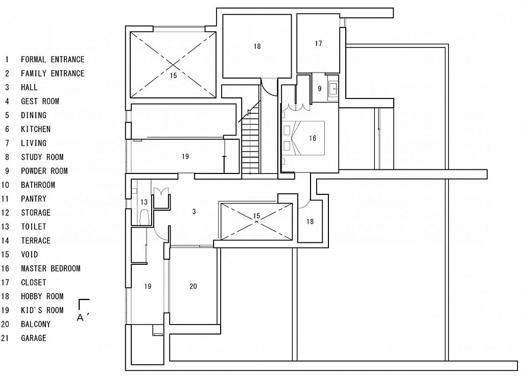 План схема Дома Тишины в Шиге
