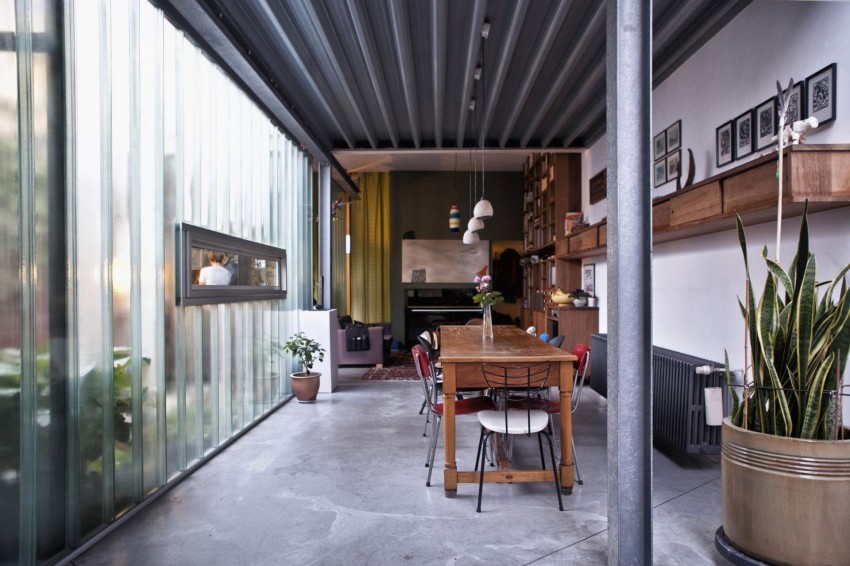 Дизайн интерьера столовой House PEBO в Бельгии