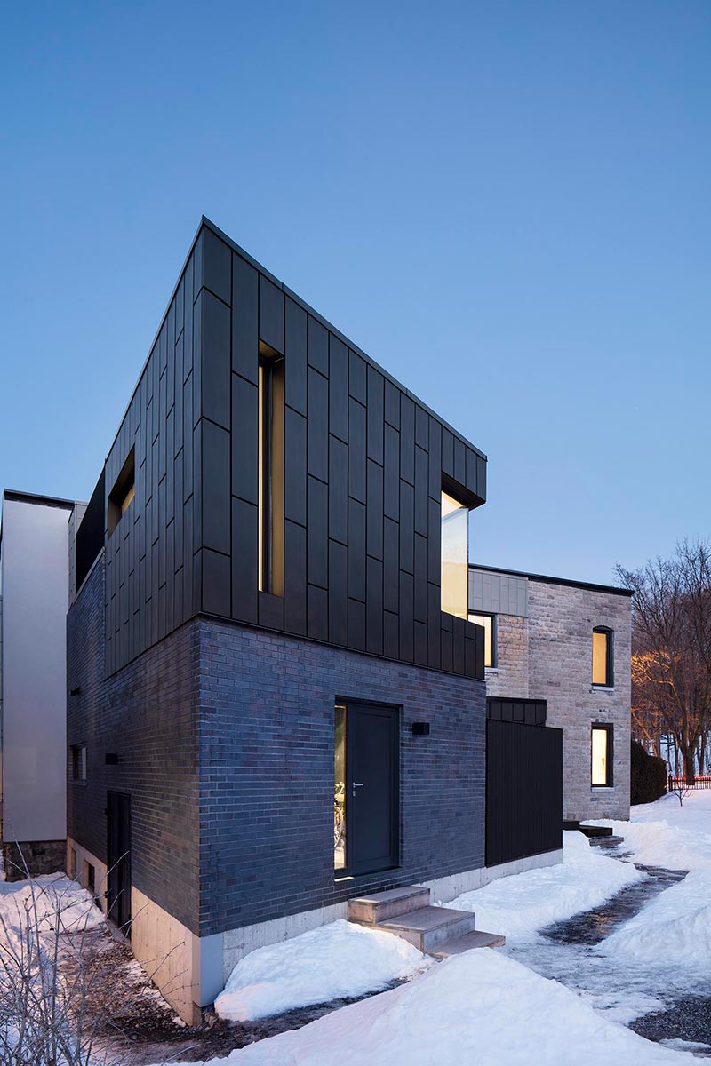 Красивый современный дом в Монреале, Канада