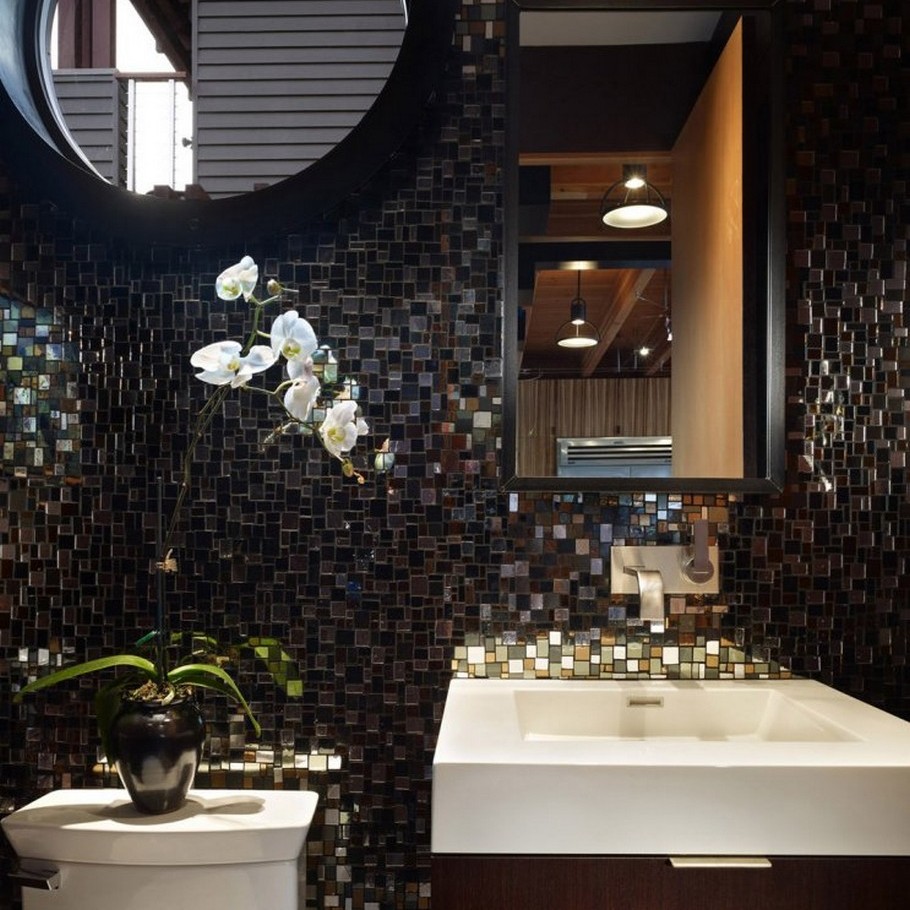 Ванная комната плавающего дома от Designs Northwest Architects