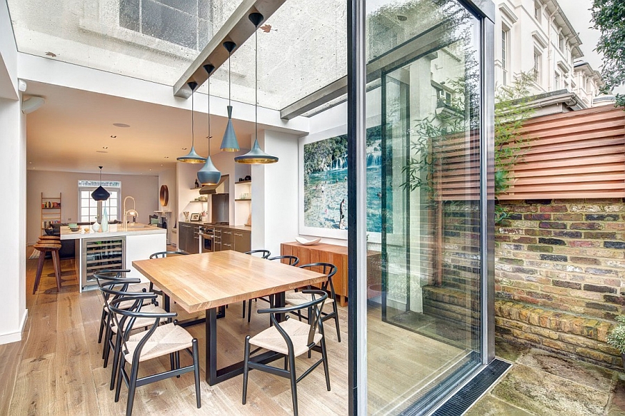 Стильный дизайн интерьера дома в Лондоне
