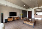 Дизайн интерьера гостиной особняка Liu Residence