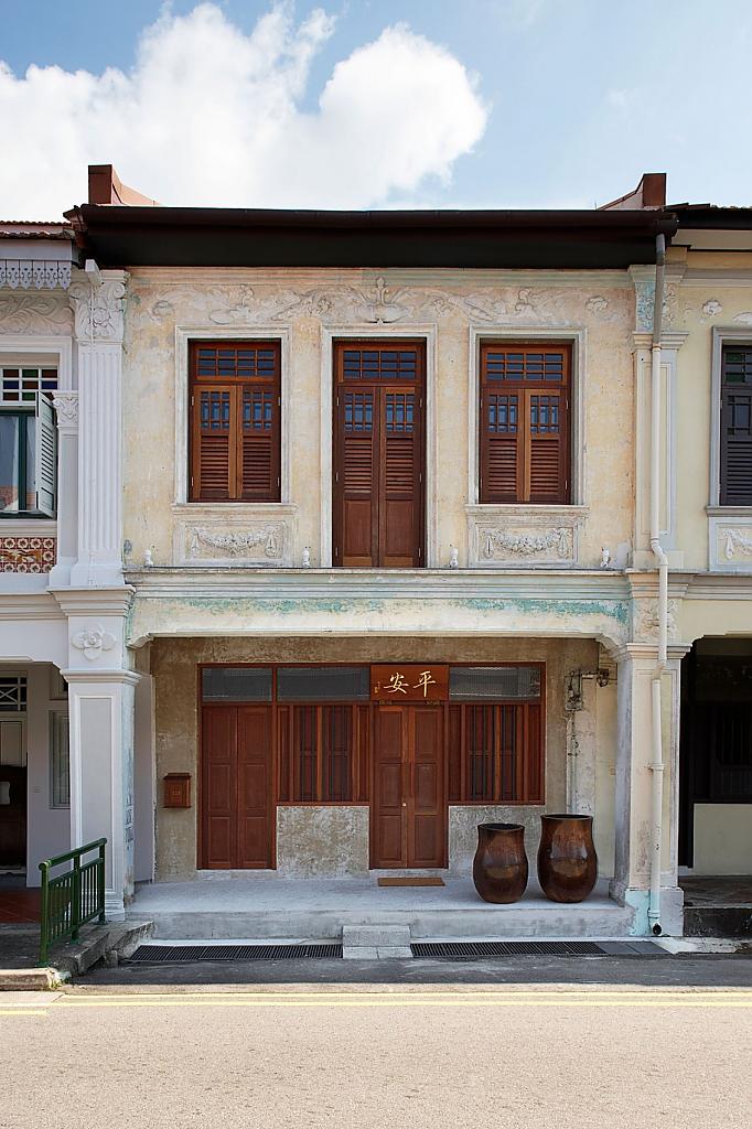 Реконструкция исторических зданий: обновление дома в Сингапуре